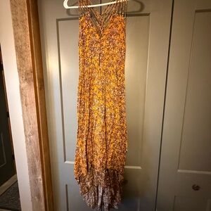 Bohemian Floral Maxi Dress